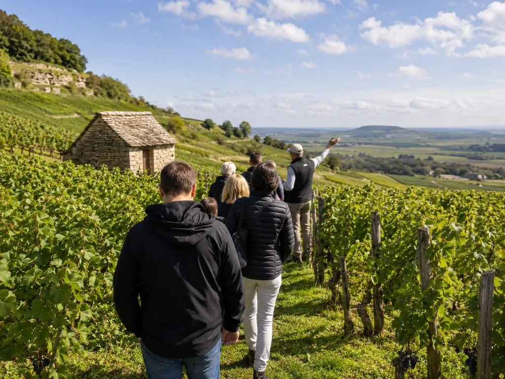 Côte de Nuits: geführter Spaziergang durch die Weinberge (2 h 30)