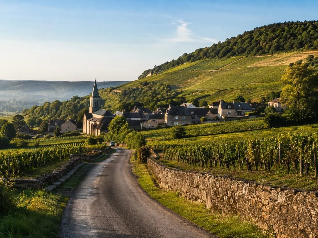 Die Route des Grands Crus zwischen Dijon und Beaune